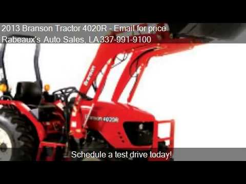2013 Branson Tractor 4020R 4WD w/Front Loader - for sale in
