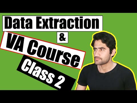 Data Extraction VA Course class 2| Data Extraction Demo Live Project | Fiverr| Upwork| Freelancer