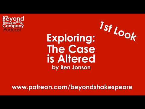 The Case Is Altered (Beyond Shakespeare, webcam, 2022)