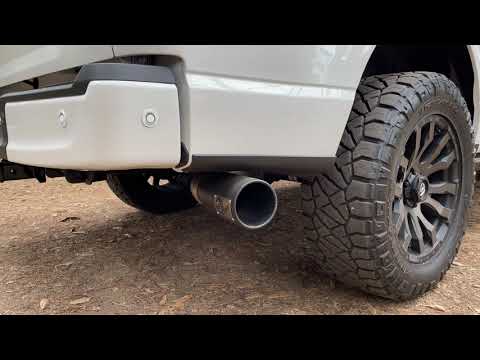 2021 F150 AFE exhaust cold start