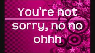 Taylor Swift - Your Not Sorry (Lyrics on Screen + Download Link)