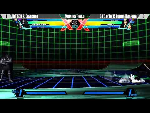 Gwinnett Brawl (May 23, 2015) - UMvC3 Teams - WF - SBK & Breakman vs DapVip & Subtle Reference
