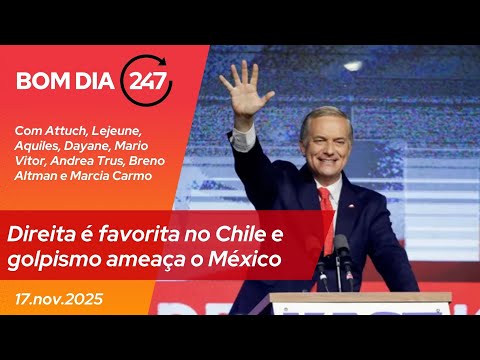 Direita é favorita no Chile e golpismo ameaça o México