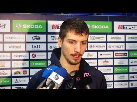 Miloš Bubela po zápase proti Banskej Bystrici (21. kolo Tipos Extraliga)