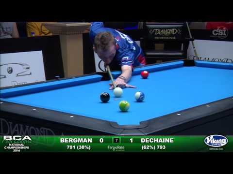 8-Ball Challenge Finals Set 2- Bergman vs Dechaine