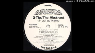Q-Tip - The Abstract (A List DJ Promo)-Feelin (Album Version) / Feelin (Instrumental) / Heels (Album