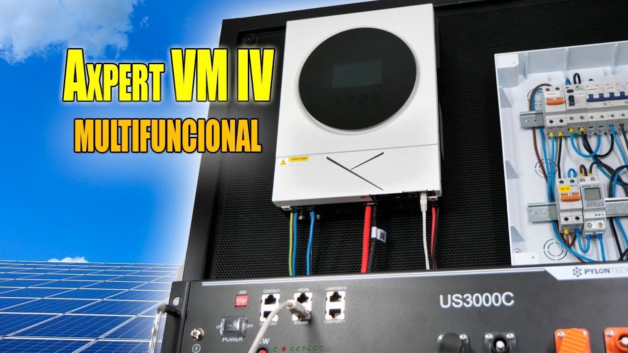 AXPERT VM IV 5600W 48V - Inversor Cargador - (Funcionamiento y análisis)