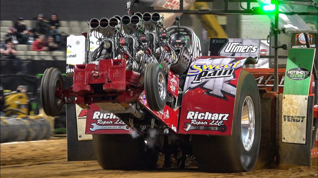 WILD! Tractor Pulling 2026! Light Modified Tractors! Mac Trailer Winter Nationals! MATS 2026. 