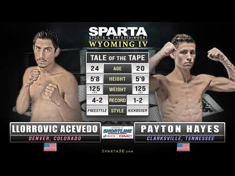Sparta Wyoming 4 Acevedo vs Hayes MMA