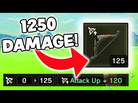 How to get the OMEGA BOW - Most OVERPOWERED BOW in BotW