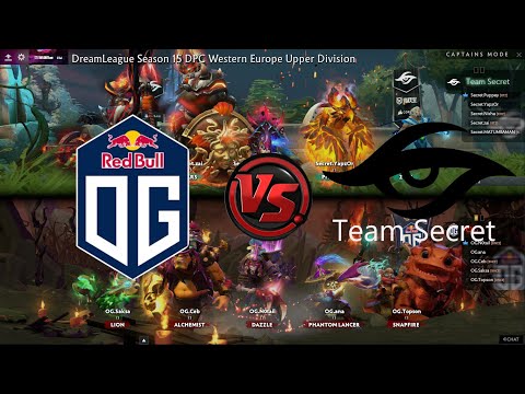 OG.ana Perspective Juggernaut | OG VS Team Secret | DPC WEU Upper Division 2021