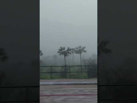 manhã com neblina na cidade de Moraújo-CE (quinta-feira, 26)