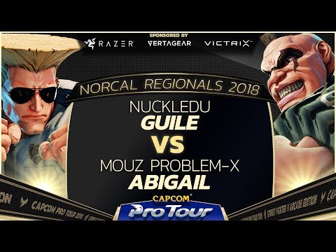 NuckleDu (Guile) vs. MOUZ | Problem-X (Abigail) - Top 32 - NCR 2018 - SFV - CPT 2018