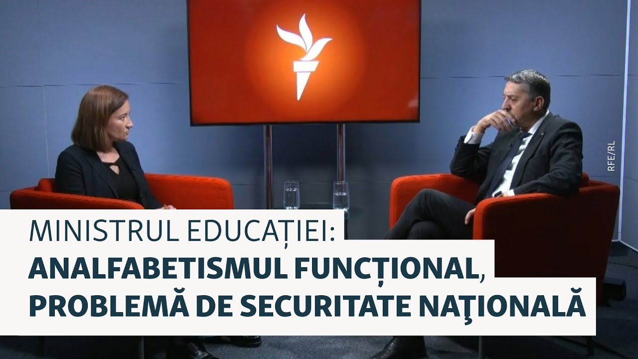 Ministrul Educației: Nivelul mare de analfabetism funcțional e o problemă de securitate naţională
