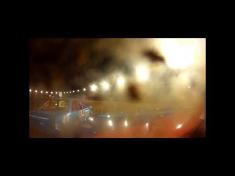 Production sedan crash at Bunbury speedway production sedan gold cup 2013 Barry Rose