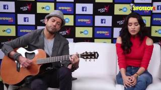 Watch Shraddha Kapoor Singing LIVE &#39;Tere Mere Dil&#39; Song | SpotboyE Exclusive