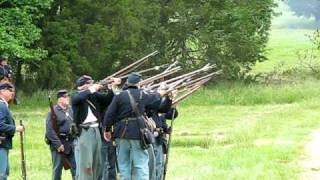 preview picture of video 'Spotsylvania Civil War Re-enactment May 23 2010 part 14'