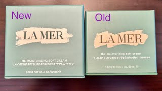 First review on the newest La Mer Soft Cream 2023, and the comparison with the old formula