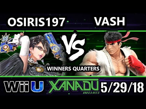 S@X 252 Smash 4 - Osiris197 (Bayonetta) Vs. Vash (Ryu) - Wii U Winners Quarters