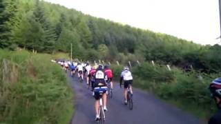 preview picture of video 'Cycling up through the Sally Gap - Wicklow 200 2010'