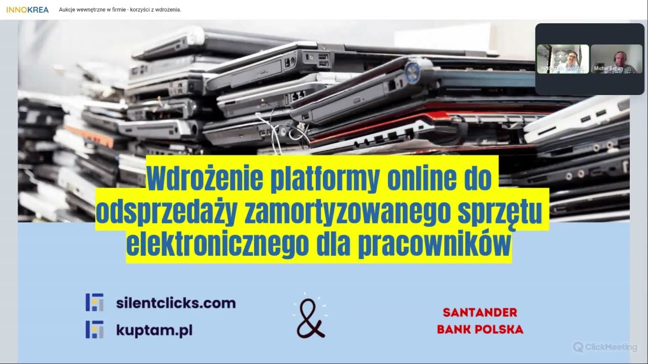 Webinar „JAK SKUTECZNIE ZARZĄDZIĆ ZAMORTYZOWANYM SPRZĘTEM W ORGANIZACJI”. KUPTAM.PL/SILENTCLICKS.COM