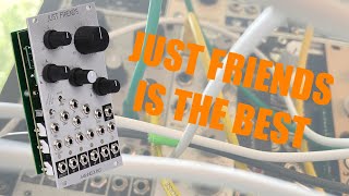 Video thumbnail for Jamming around with Just Friends. Eurorack / Modularsynth by Modular Sketchbook