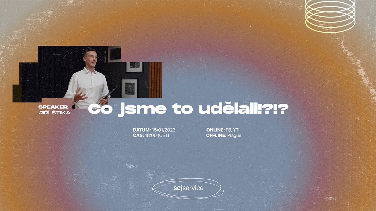 Co jsme to udělali!?!? | scjservice