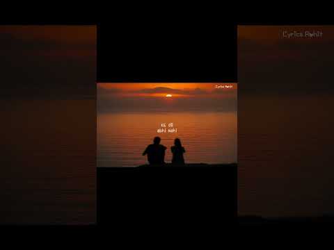 Agar Mein Ruk Gayi Abhi Toh Jaa Na paungi Kabhi🥺❤️ || Abhi Na Jao Chhodkar || ~ Status Lyrics Edit 💫