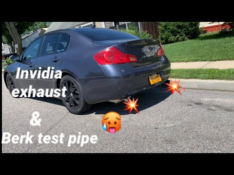 G35 INVIDIA Exhaust