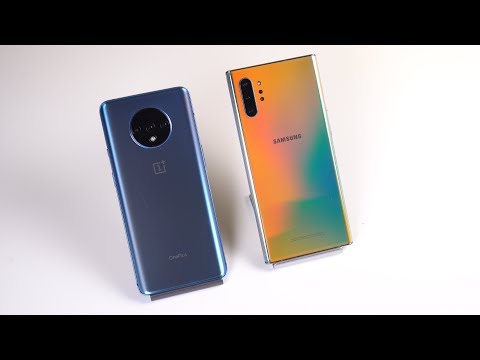 OnePlus 7T vs Galaxy Note10 Plus Video