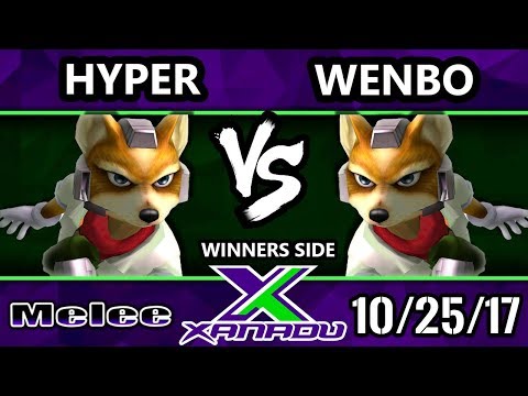 S@X 225 Melee - Hyperflame (Fox) Vs. Wenbo (Fox) - Smash Melee Tournament - SSBM