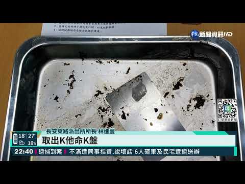 男開名車陪妻產檢 吸K菸遭檢舉被逮