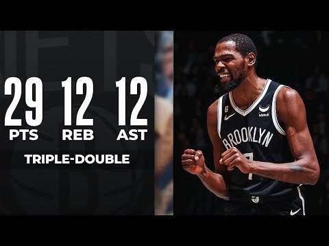 Kevin Durant Drops TRIPLE-DOUBLE In The Battle Of New York | November 9, 2022