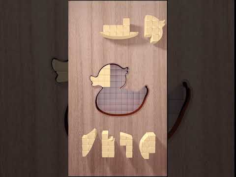 Wood Shape - Tangram Puzzle