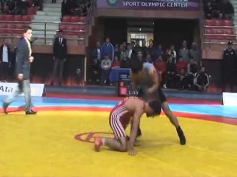 Sakit Quliyev - Murad Məmmədov Grego-Roman Wrestling 55 kg Qizil Granpri Turniri...