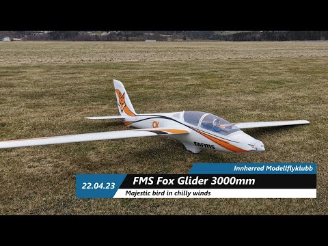 IMFK - FMS Fox Glider 3m soaring the sky