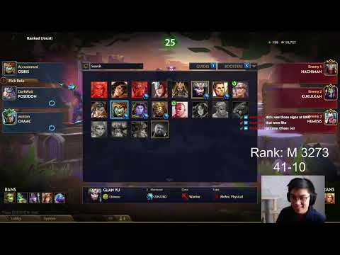36. Ranked Joust Solo Queue to GM - Osiris Might Just Be Broken