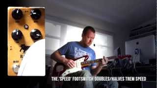 Video thumbnail for Black Cat Pedals : MINI TREM Tremolo/Clean Boost by Brett Kingman