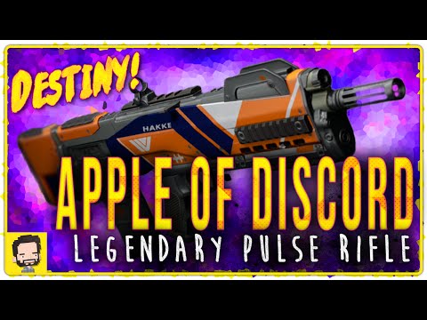 Apple Of Discord Legendary Pulse Rifle | Gameplay Review | Destiny (The Taken King)