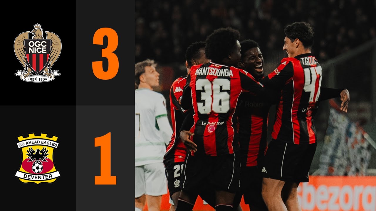 Nice vs Go Ahead Eagles Highlights