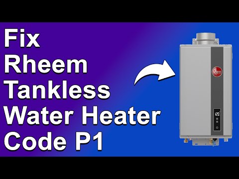 Rheem Tankless P1 Code