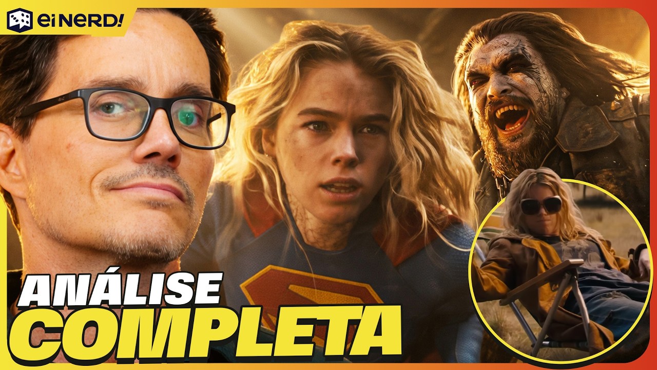 CADA VEZ MAIS SUJA, DESCABELADA E DEPRESSIVA - ANÁLISE: TRAILER SUPERGIRL