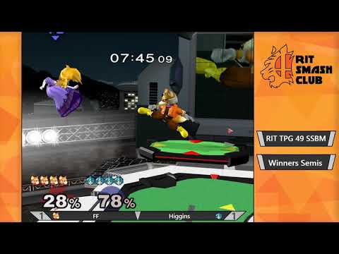 RIT TPG 49 SSBM - Winners Semis - FF (Fox) vs Higgins (Peach)
