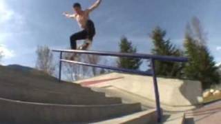 preview picture of video 'Crazy Skateboarding - Kaslo Skate Trip (2008)'