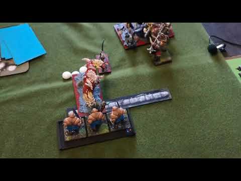 #84 rapport de bataille 9th âge ogres khan VS guerriers des dieux sombres 4500pts