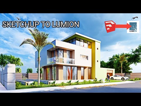 How to import Sketchup  to Lumion - Lumion tips and Tricks Sketchup 2021