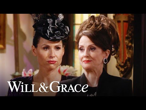 Lorraine Finster Returns for Rosario's Funeral | Will & Grace