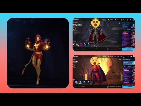 Jean Grey with Mighty CTP of Veteran vs. Infinity Ultron and Mephisto - WBL Showcase