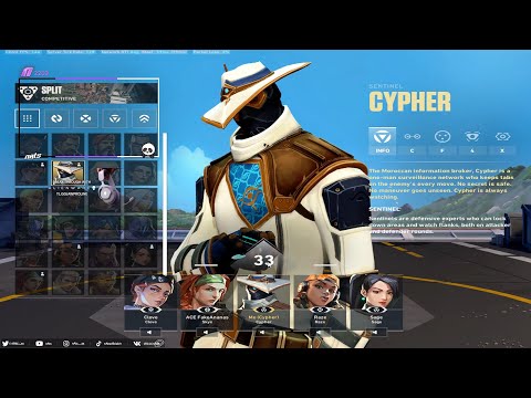 1000+ HOURS ON CYPHER! MVP! SPLIT! TL NATS CYPHER VALORANT GAMEPLAY