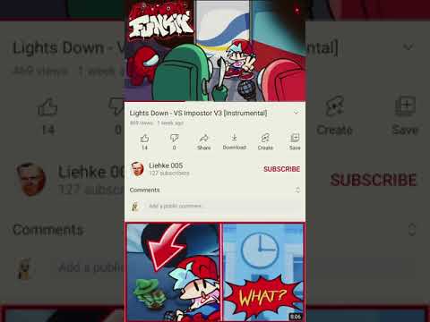 Fnf Vs imposter V3 Lights down kinda sounds like…